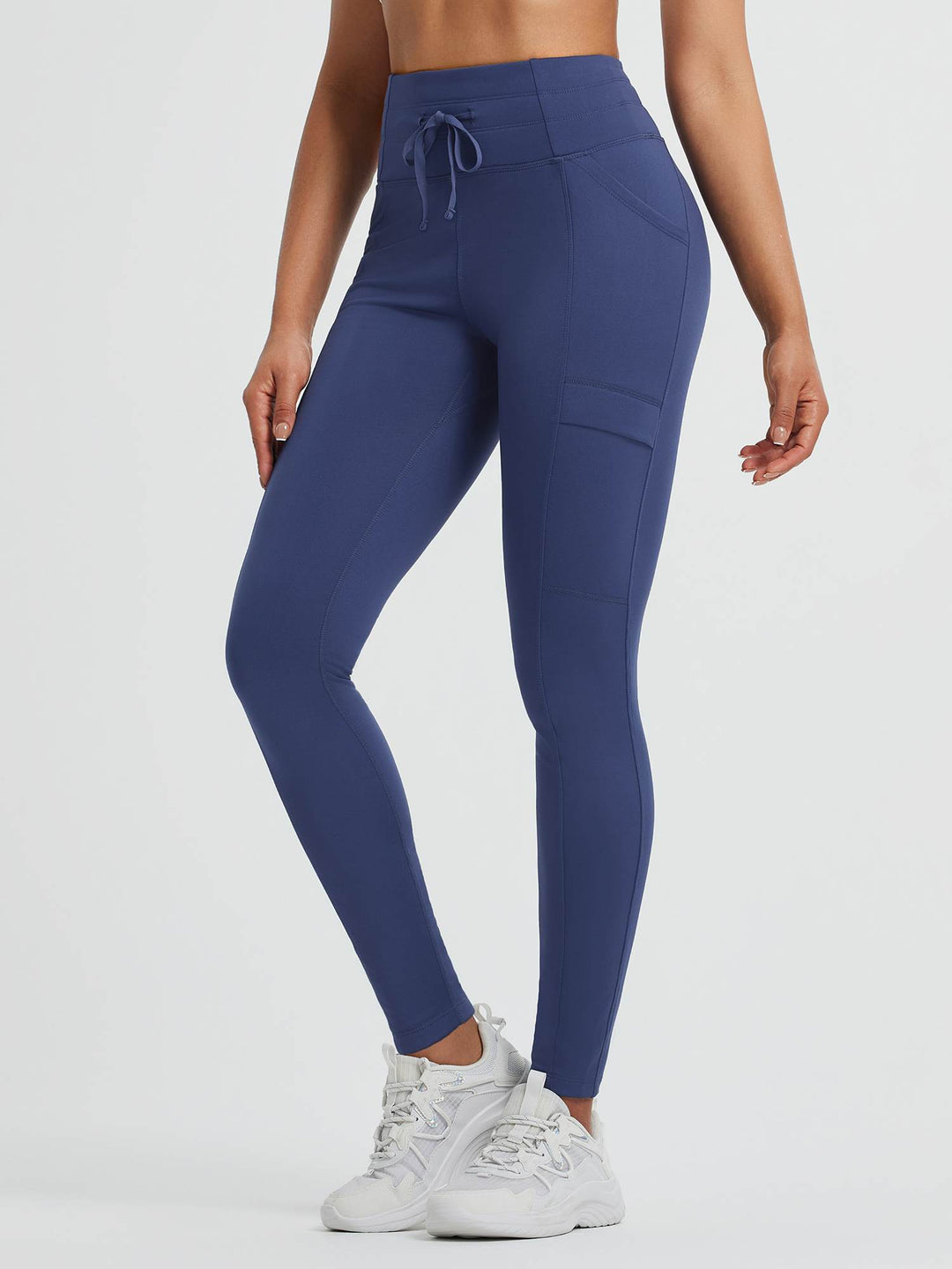 Running High-Waisted Fleece Leggings