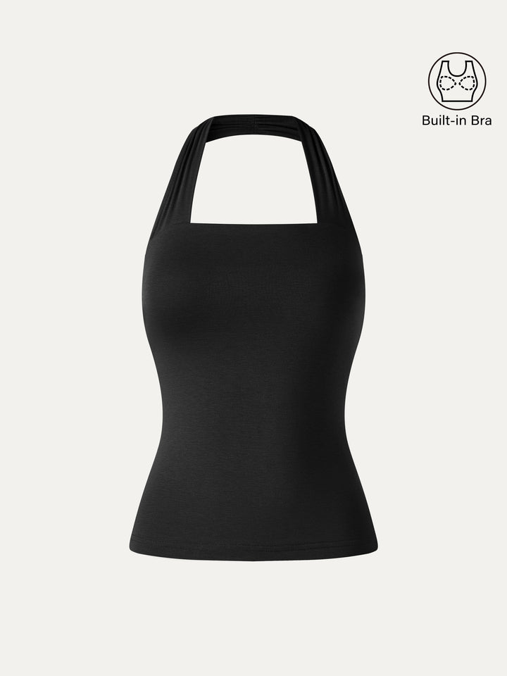 CoolTouch Halter Going-Out Bra Top