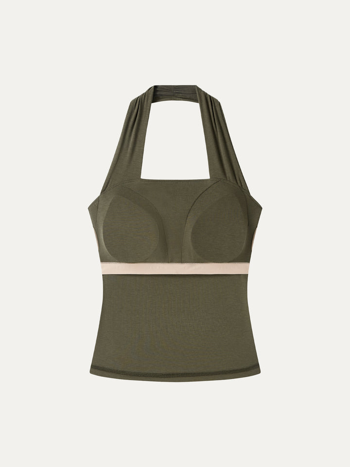 CoolTouch Halter Going-Out Bra Top
