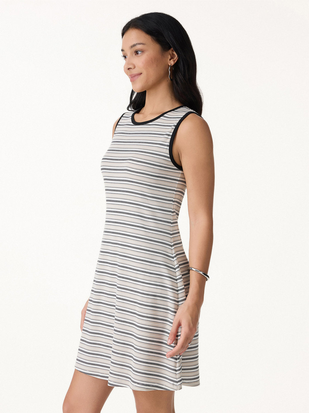 Striped Easy Mini Bra Dress