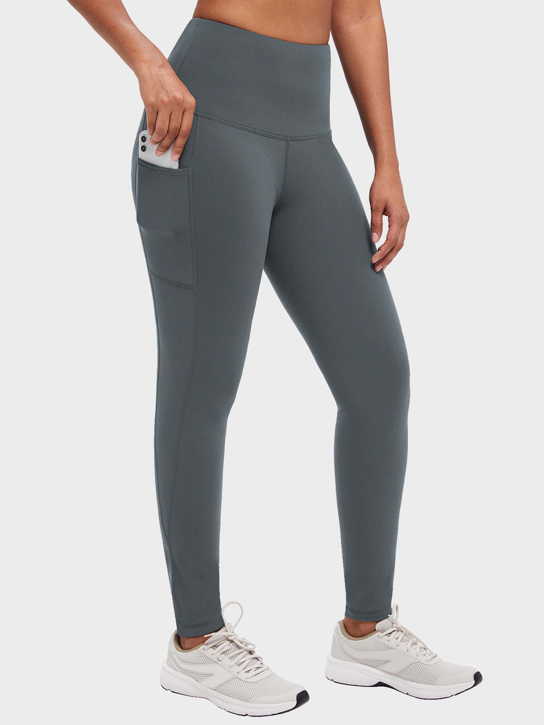 Yoga Brushed Fleece High Waisted Leggings