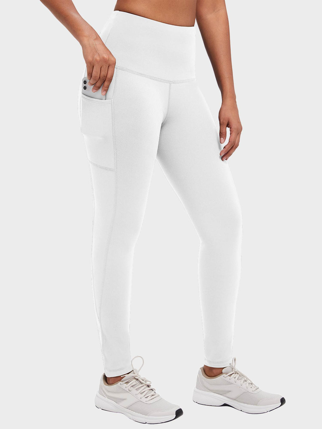 Yoga Brushed Fleece High Waisted Leggings