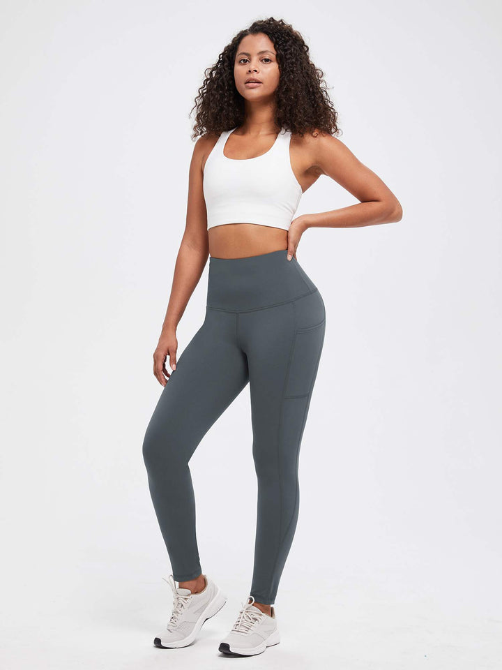 Yoga Brushed Fleece High Waisted Leggings