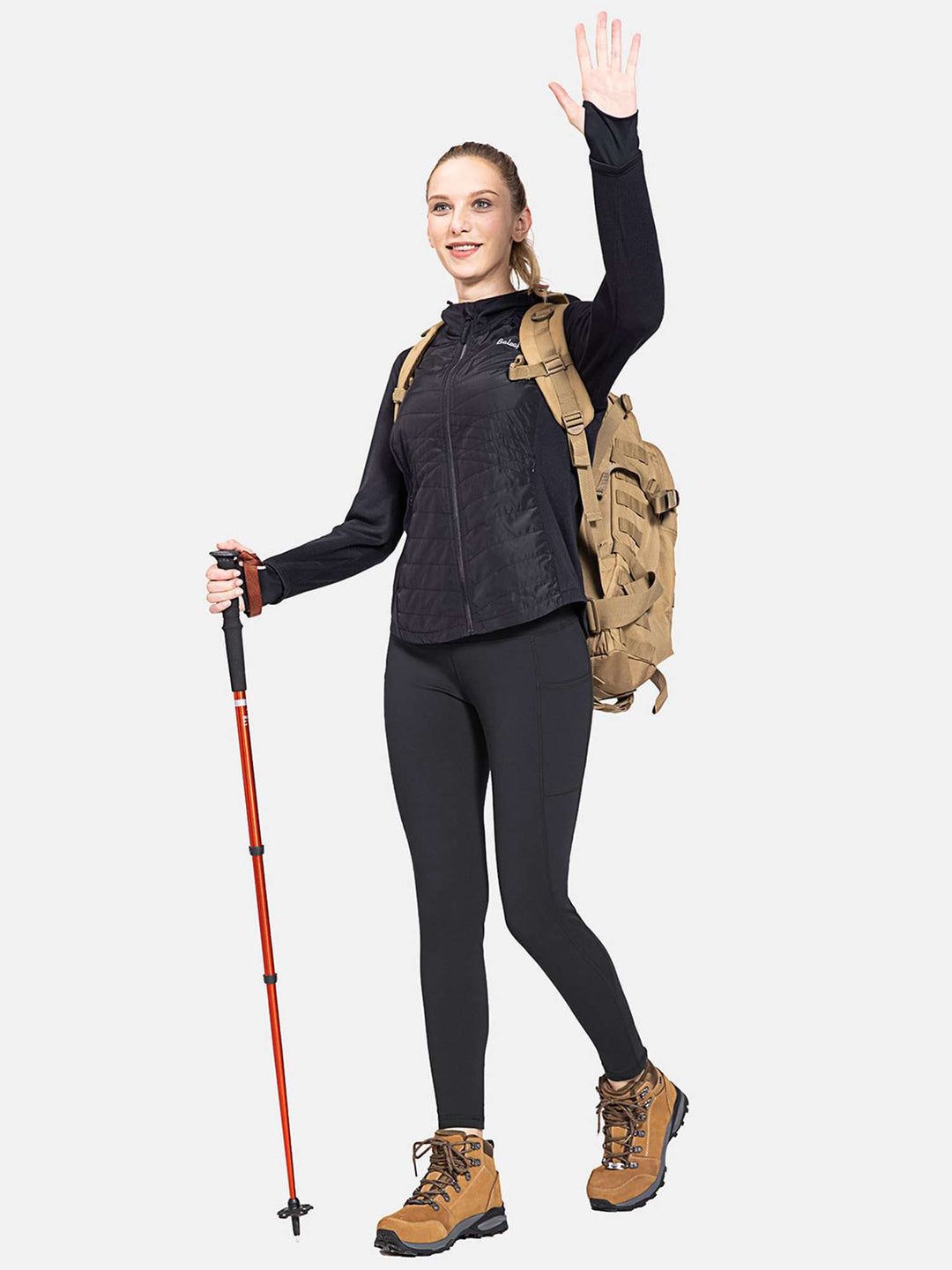 Yoga Brushed Fleece High Waisted Leggings