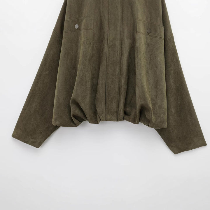 The Hudson™ | Faux Suede Pilot Jacket