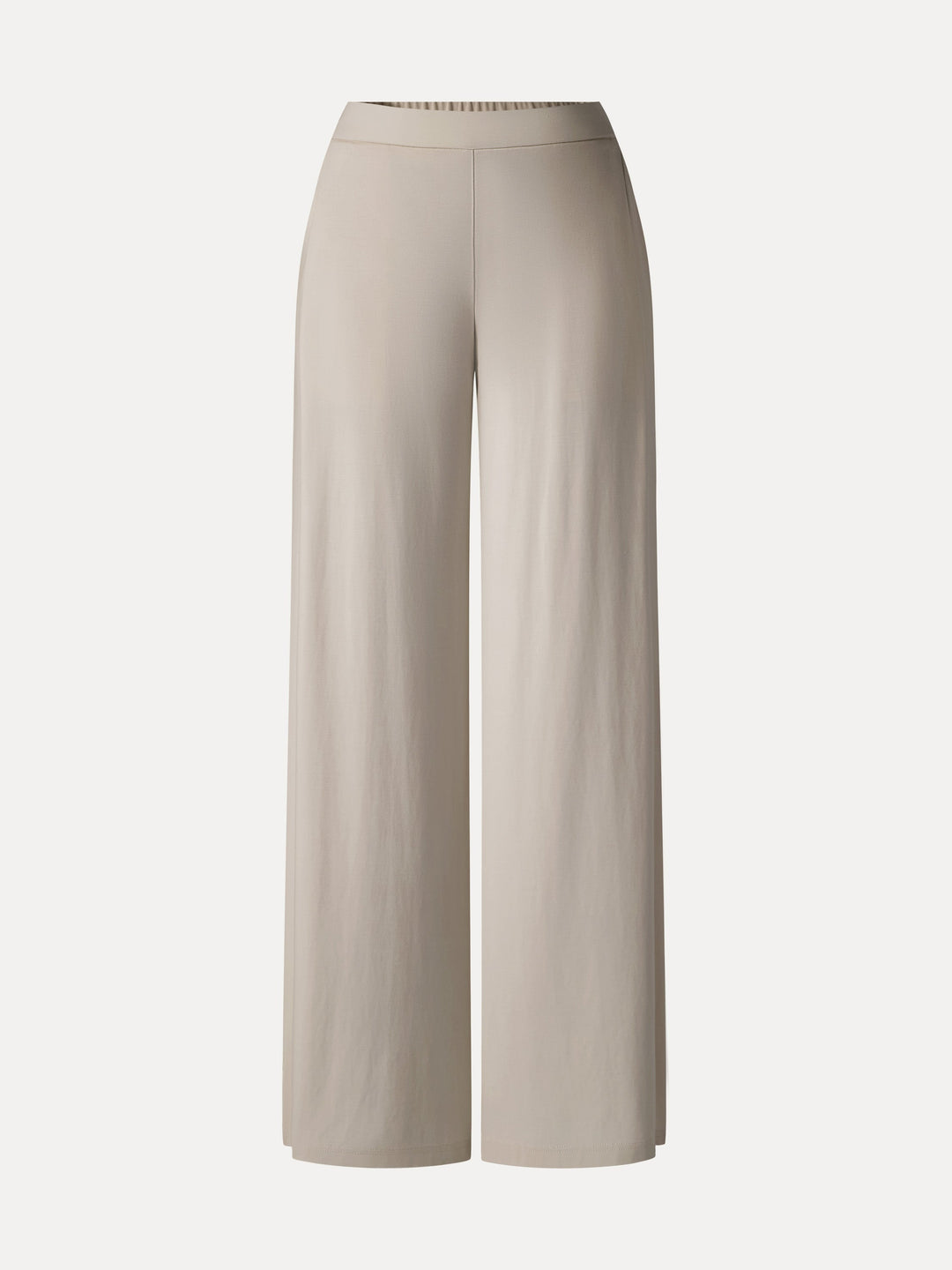CoolTouch Ponte Mid Rise Wide Leg Pants with Pockets
