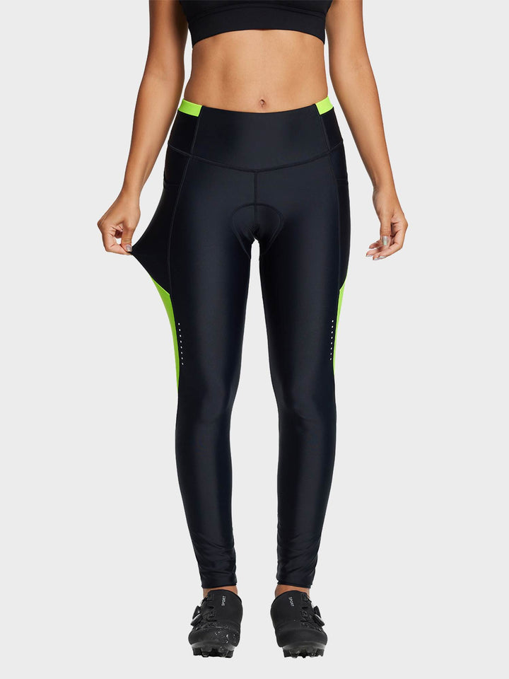 Women's Colorblock Padded Cycling Tights