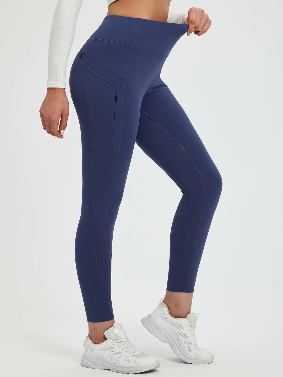 25" Fleece-Lined Yoga Leggings