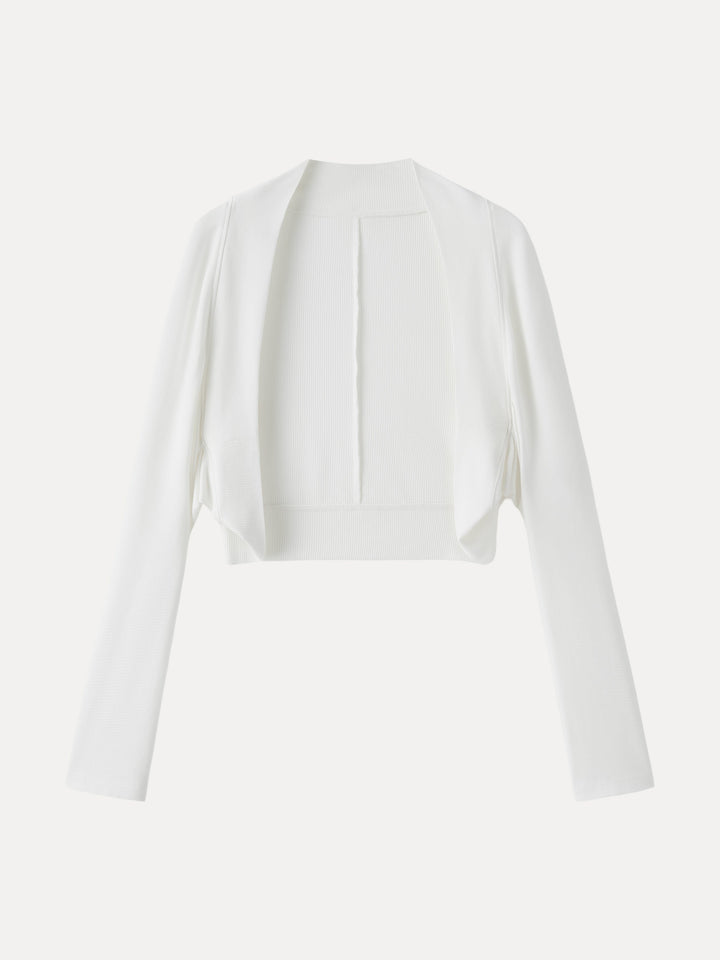 Bamboo Blend Breathable Summer Cropped Shrug Cardigan