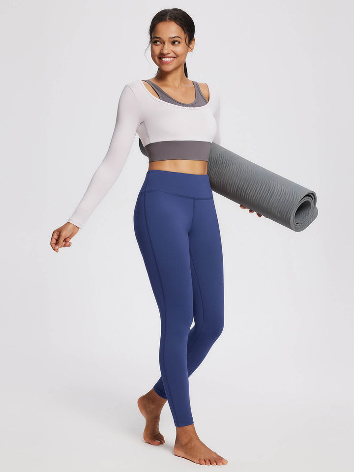 Thermal Warm Yoga Fleece Lined Leggings (2-Pack)