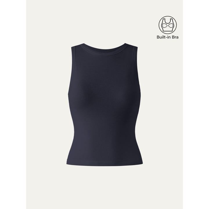 Crewneck Cotton New Airy Bra Tank