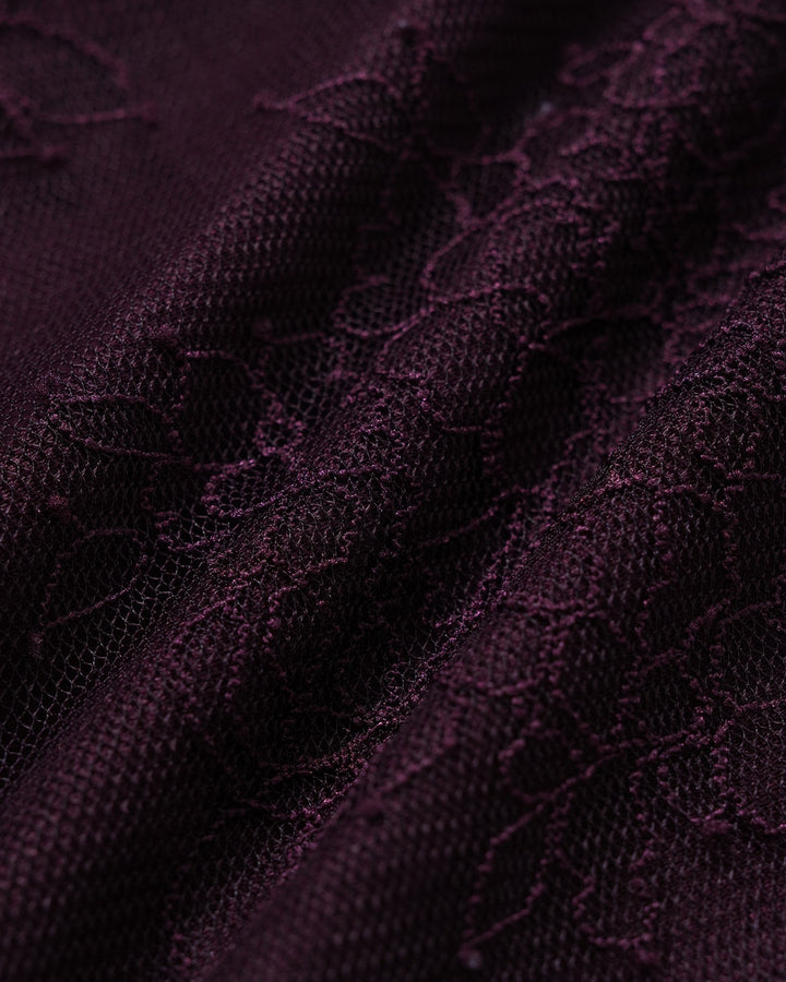 Purple Mermaid Midi Dress