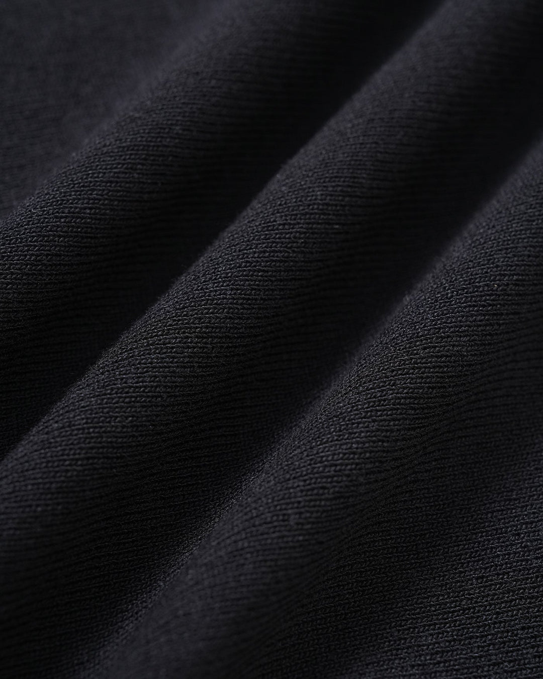 Black Square Neck Viscose Knit Top