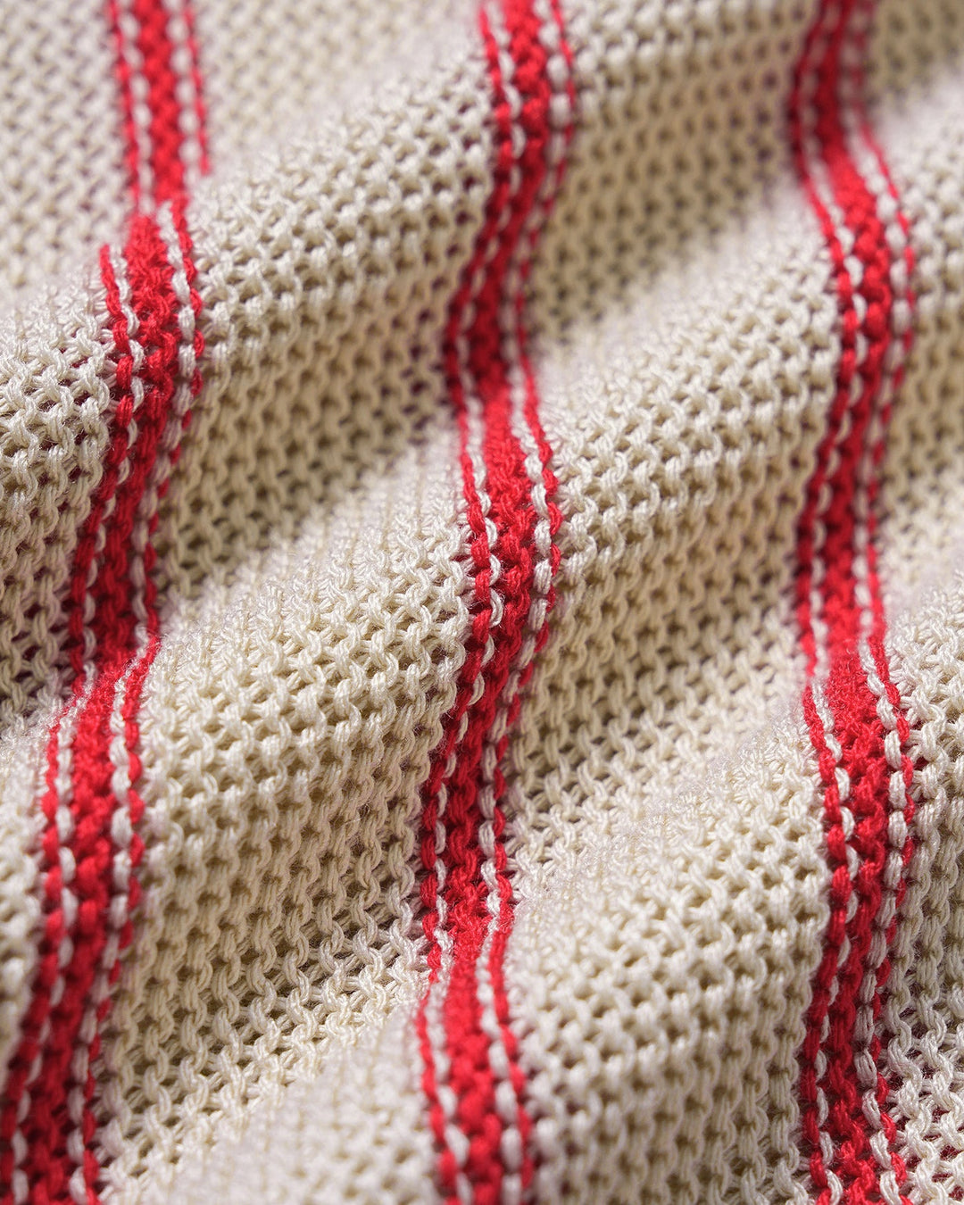 Camel V Neck Striped Midi Sweater Dress