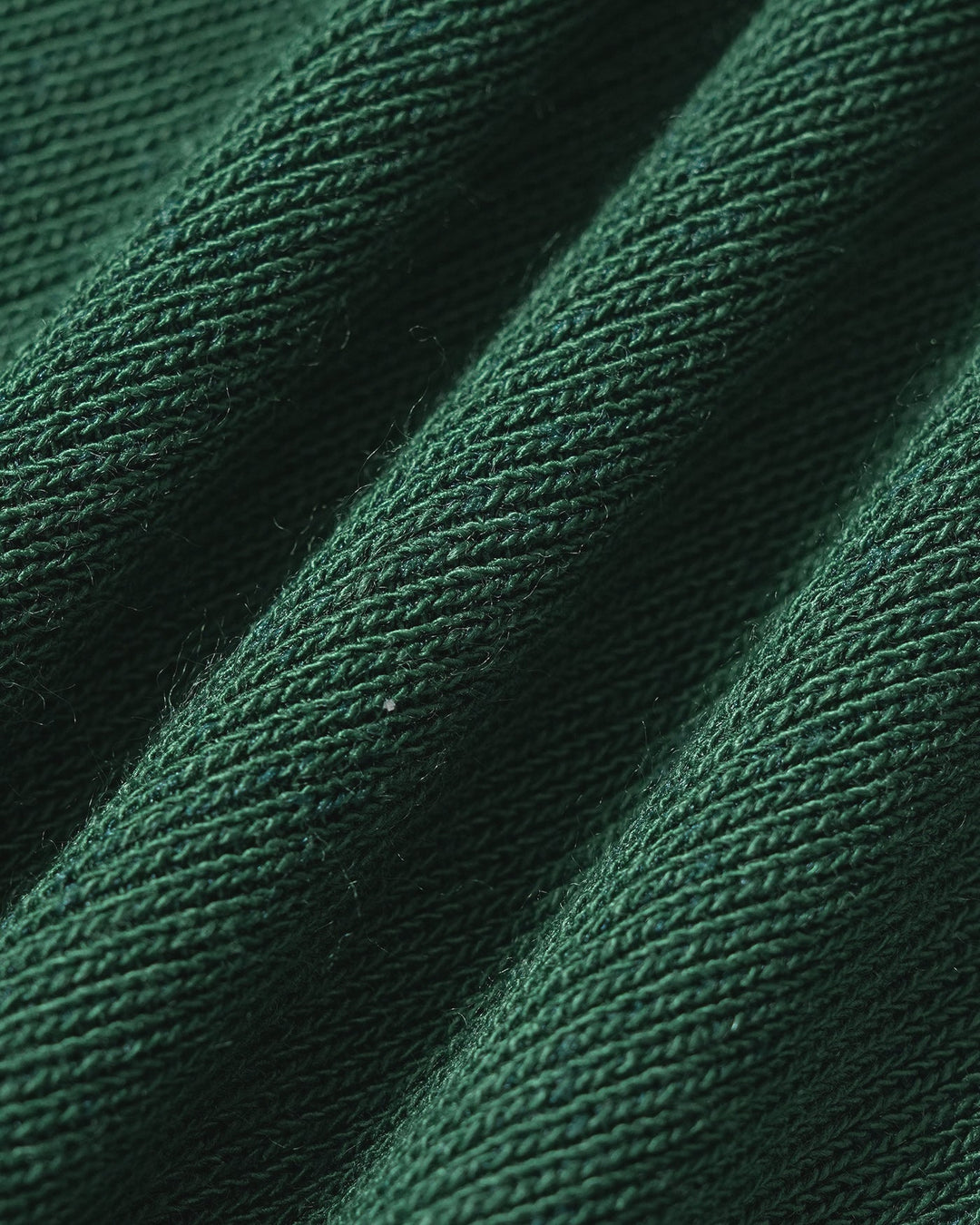 Green V Neck Textured Knit Tank Top