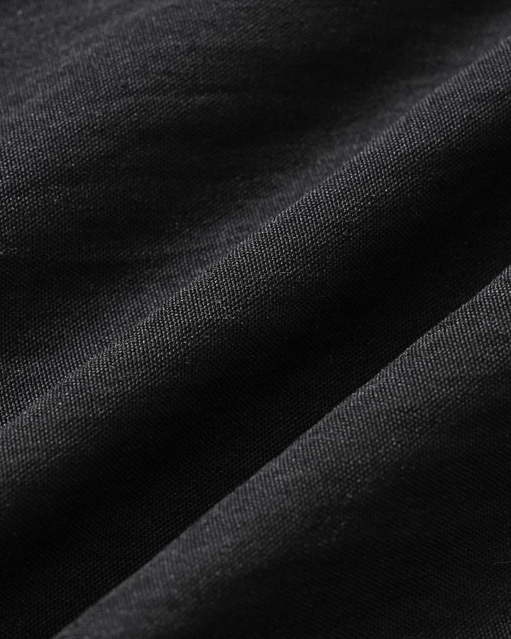 Black Square Neck Contrasting Mini Dress