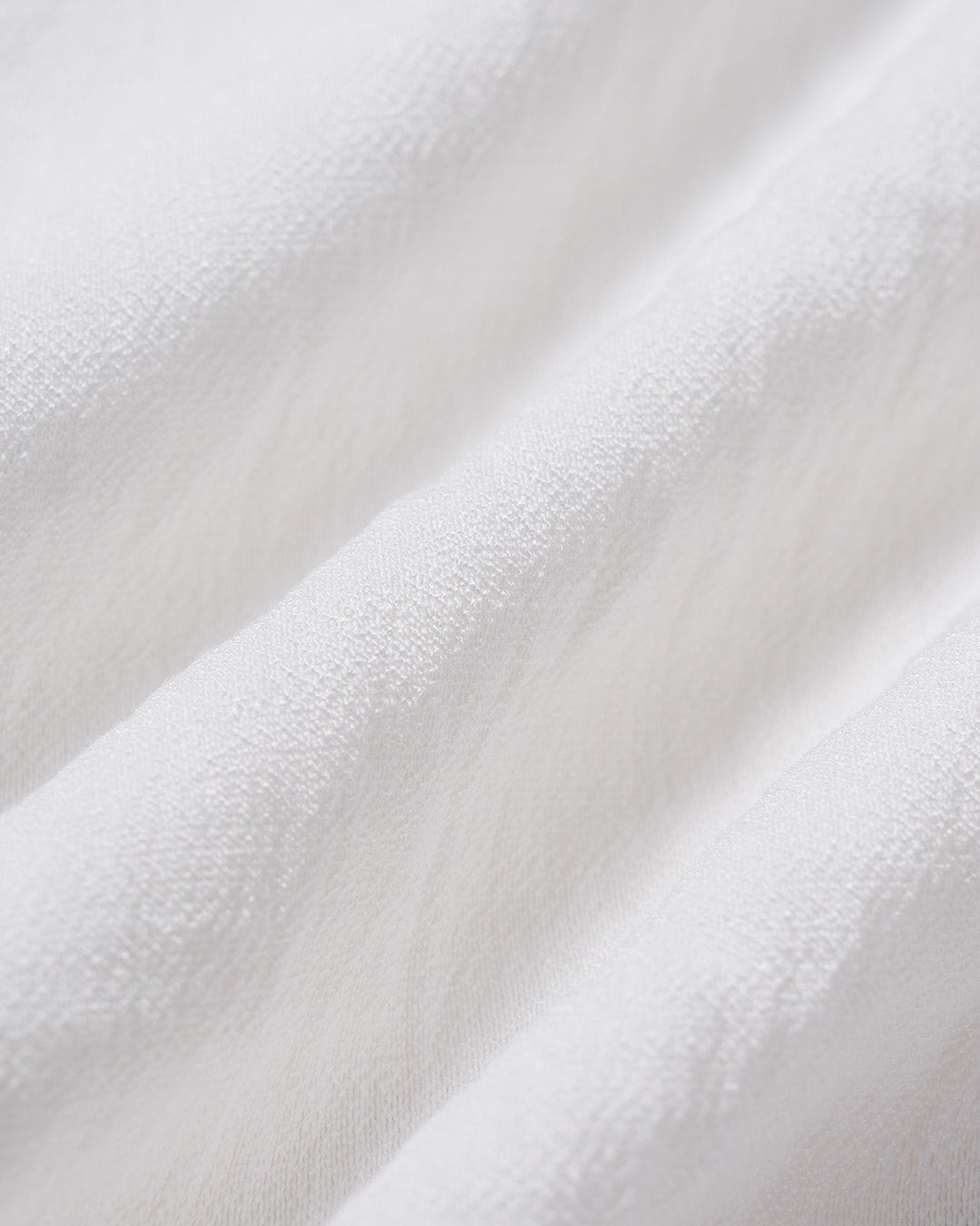 White Ruffled Splicing Button Shirt